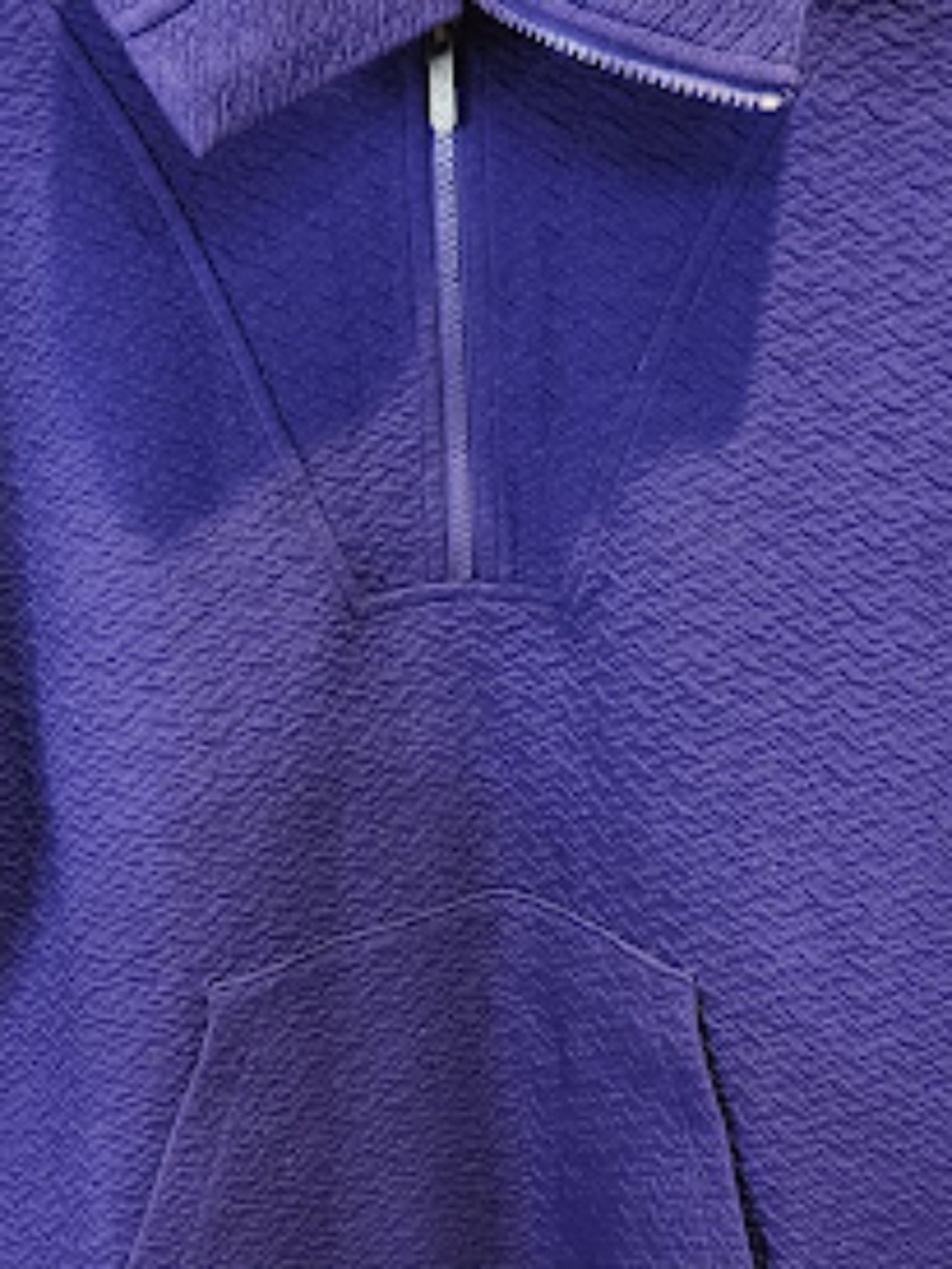 Zella, Half-zip purple pullover, Women’s M, like New